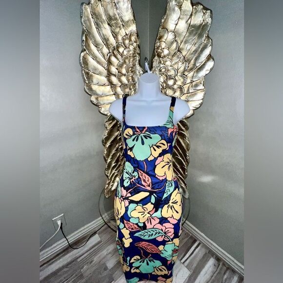 Zara Bodycon Dress Tropical - Picture 4 of 15